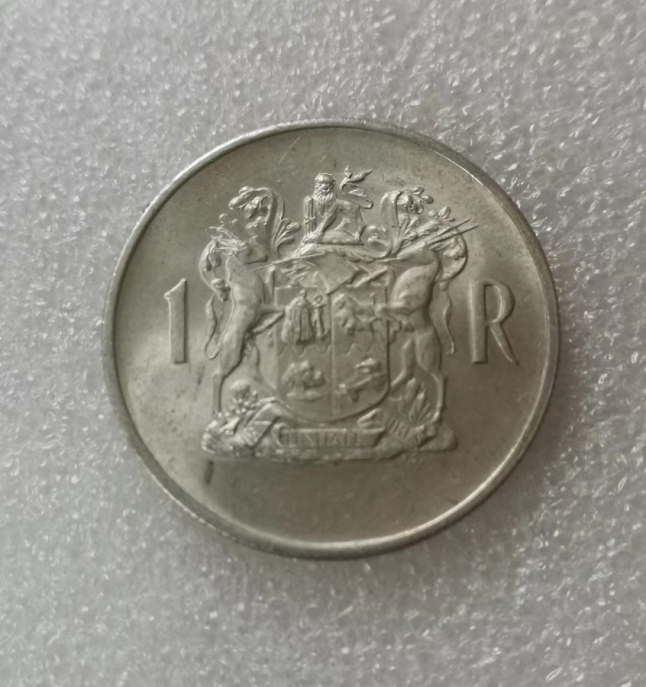 瓶子🏺第60期拍卖会 南非1969年1兰特﻿Donges博士纪念银币