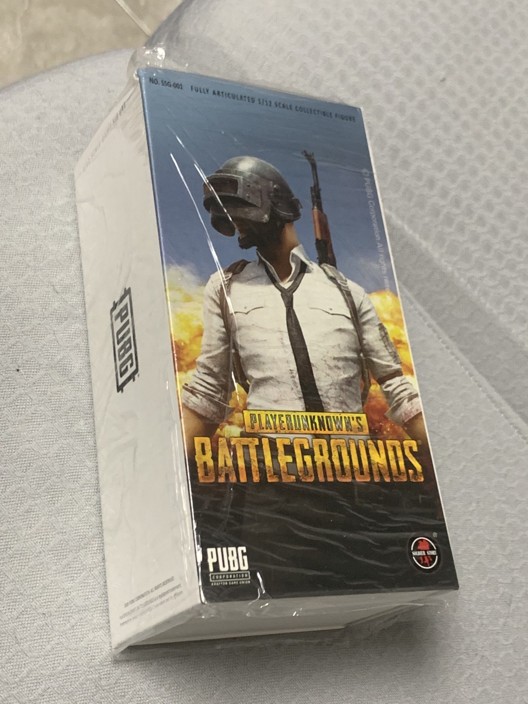 零元拍：SoldierStory  1/12 PUBG 绝地求生 大吉大利今晚吃鸡 可动人偶，全新未拆