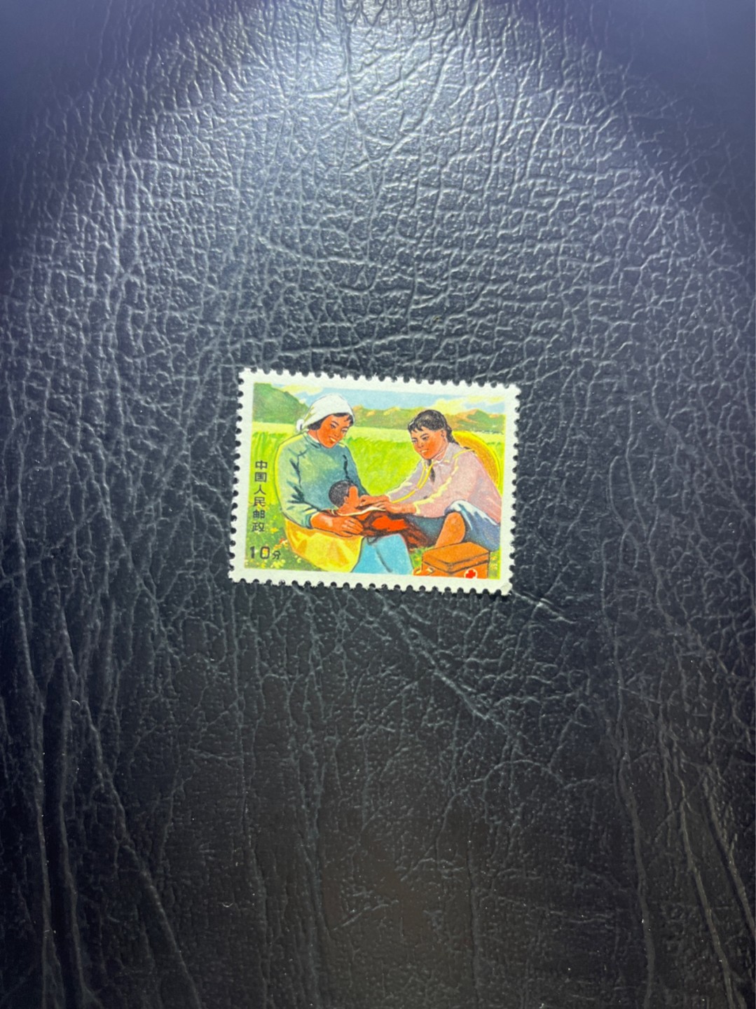洪涛臻品 精选邮票限时拍卖第四十九期 文17  10分  1枚，版撕票，一角软折，上品，三俗稀缺，喜欢不要错过！《ASG评级处于初级阶段，注意建仓便宜的版撕货，未来市场前景不可估量！！！！》