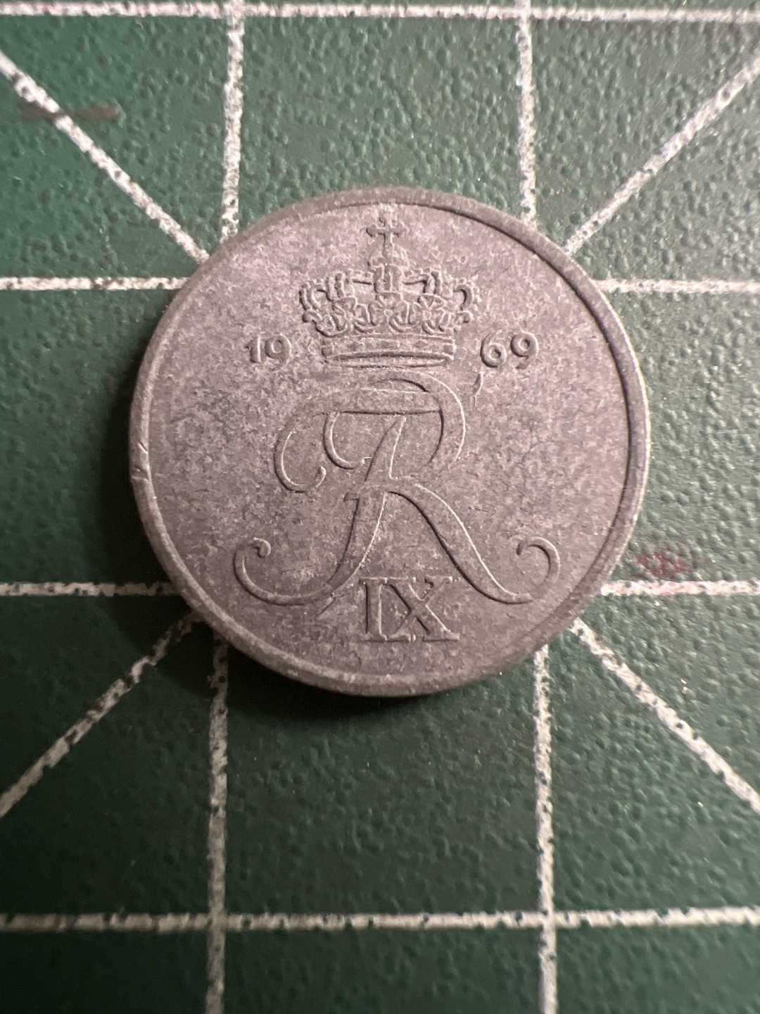 泡泡堂第112期  世界硬币邮票专场（无押金，无佣金，捡漏，全场20包邮，偏远地区除外） 丹麦1969年一欧尔