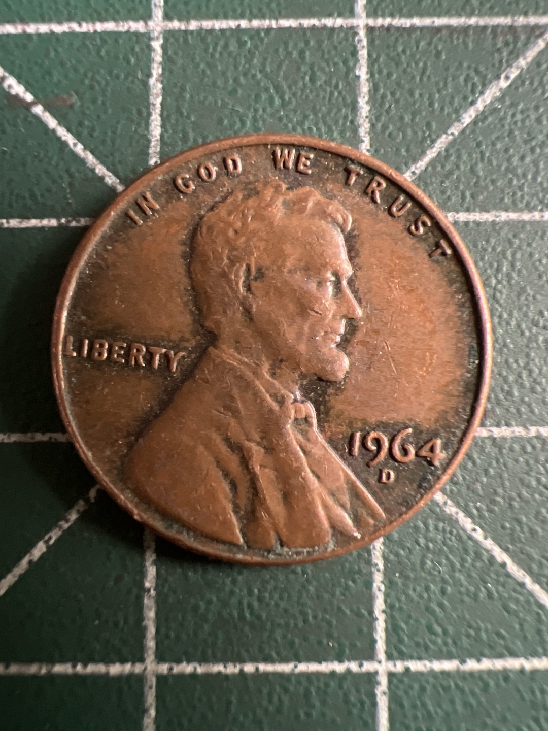 泡泡堂第121期  世界硬币明信片专场（无押金，无佣金，捡漏，全场20包邮，偏远地区除外） 1964年老美分