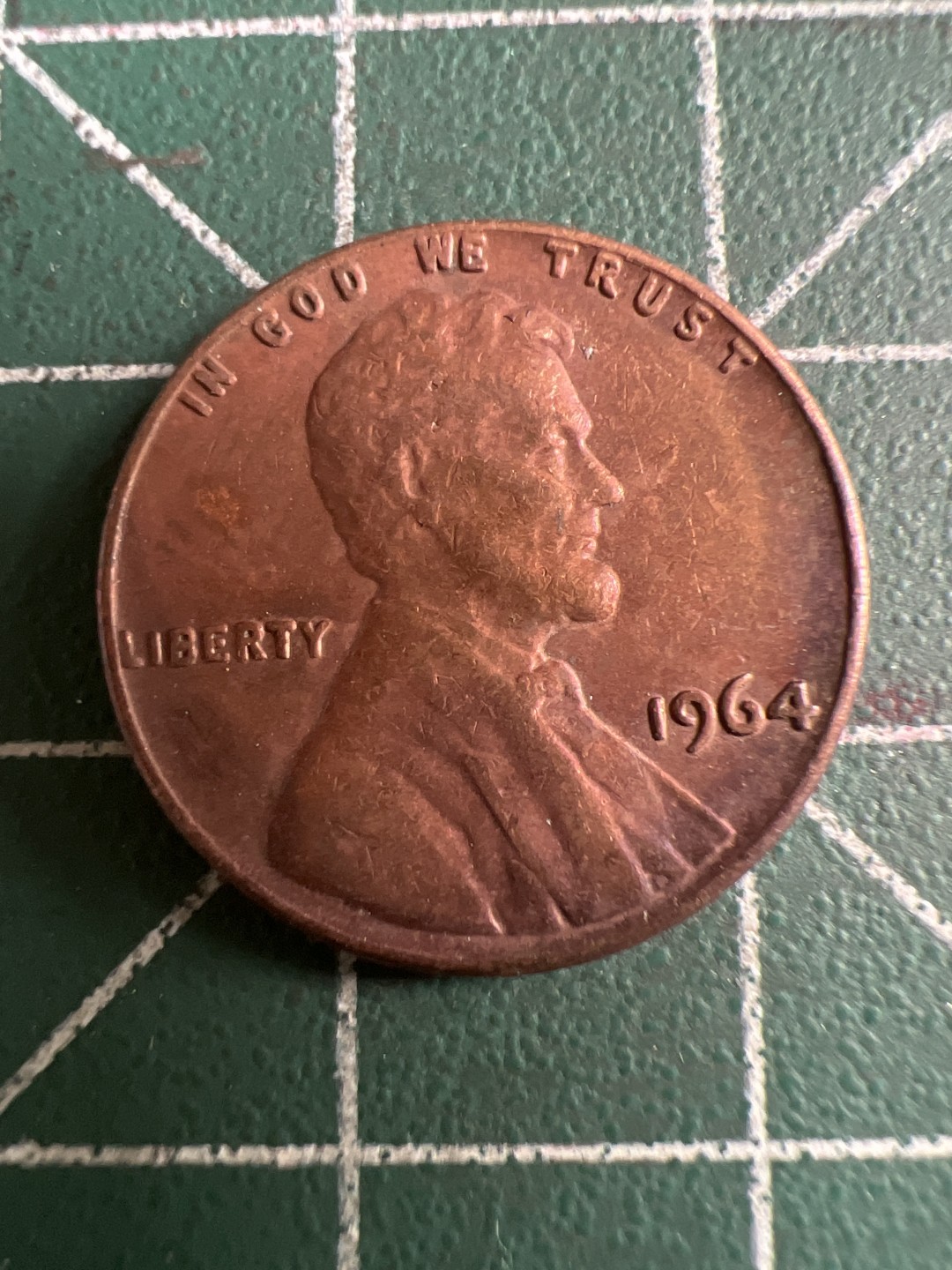 泡泡堂第111期  世界硬币邮票专场（无押金，无佣金，捡漏，全场20包邮，偏远地区除外） 美国1964年一分