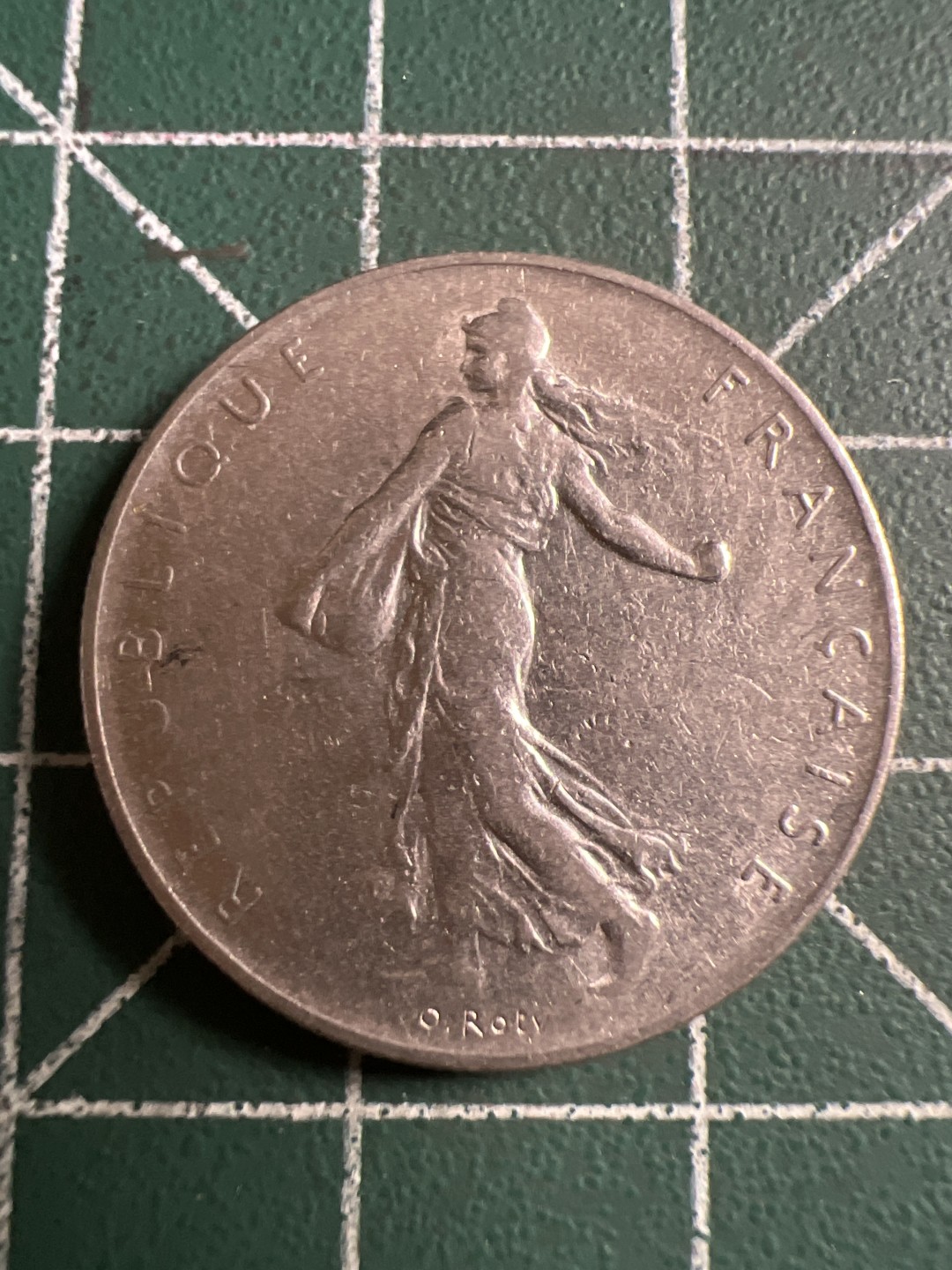 泡泡堂第121期  世界硬币明信片专场（无押金，无佣金，捡漏，全场20包邮，偏远地区除外） 法国一法郎