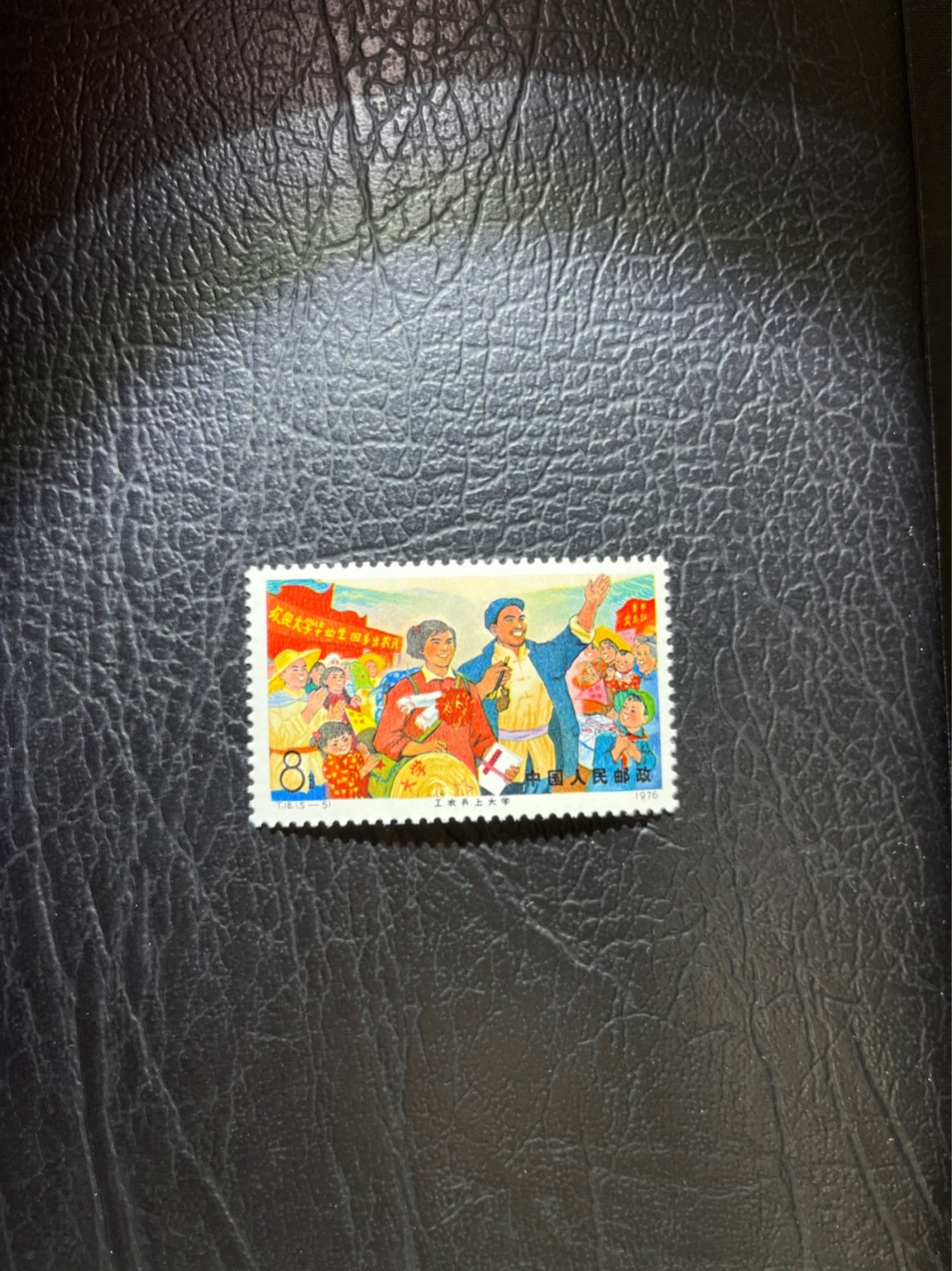 洪涛臻品 精选邮票限时拍卖第五十期 T18上大学，次筋 5-5一枚，版撕全品嘎嘎绝，注意捡漏，可单玩可配套，全品可评级