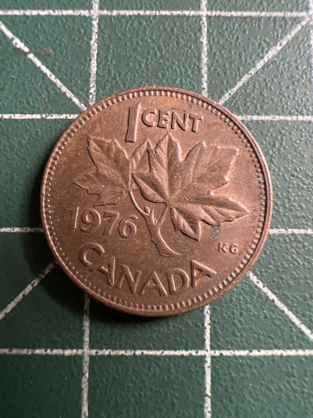 泡泡堂第111期  世界硬币邮票专场（无押金，无佣金，捡漏，全场20包邮，偏远地区除外） 加拿大1976年一分