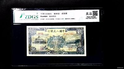 北极狼藏苑社(27)·换藏放漏专场 - 0234-第一套人民币·879-4547852·颐和园·众诚详评真品