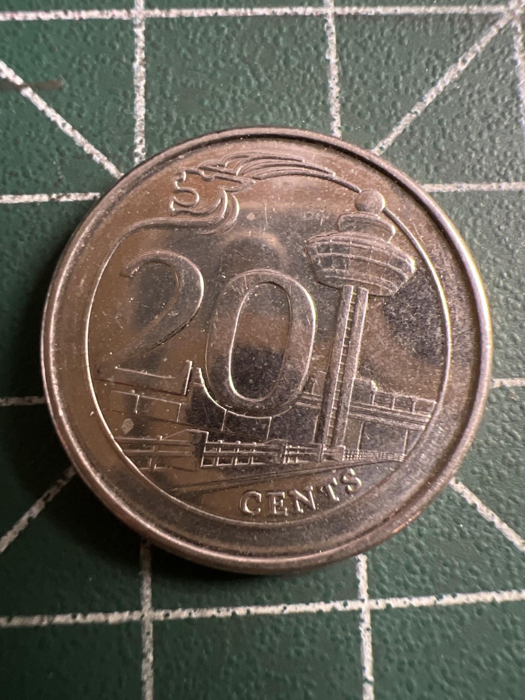 泡泡堂第112期  世界硬币邮票专场（无押金，无佣金，捡漏，全场20包邮，偏远地区除外） 新加坡20分