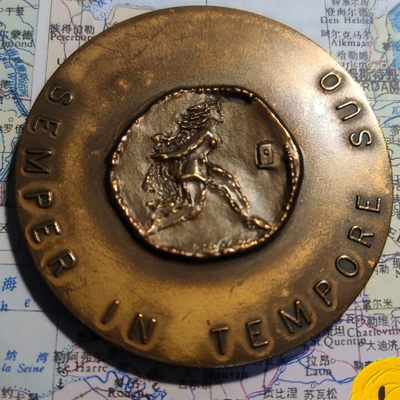 gush小明20221011周二 芬兰艺术麦朵尔铜章1962