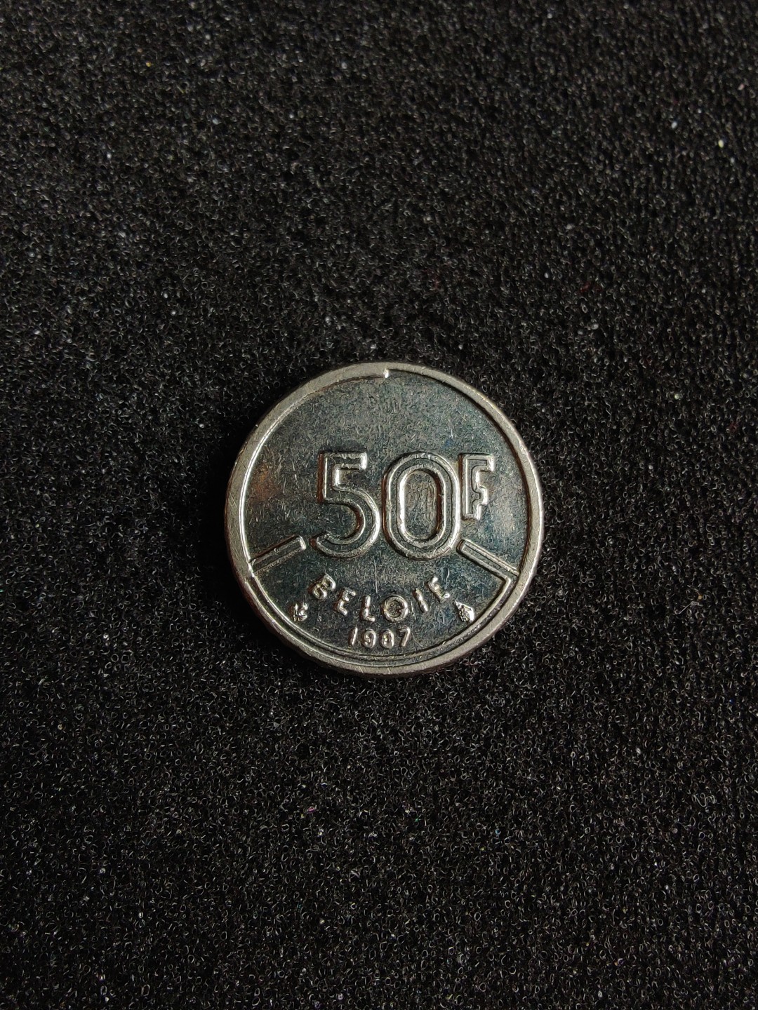 ♥一只鱼（世界钱币第四期） 比利时50法郎