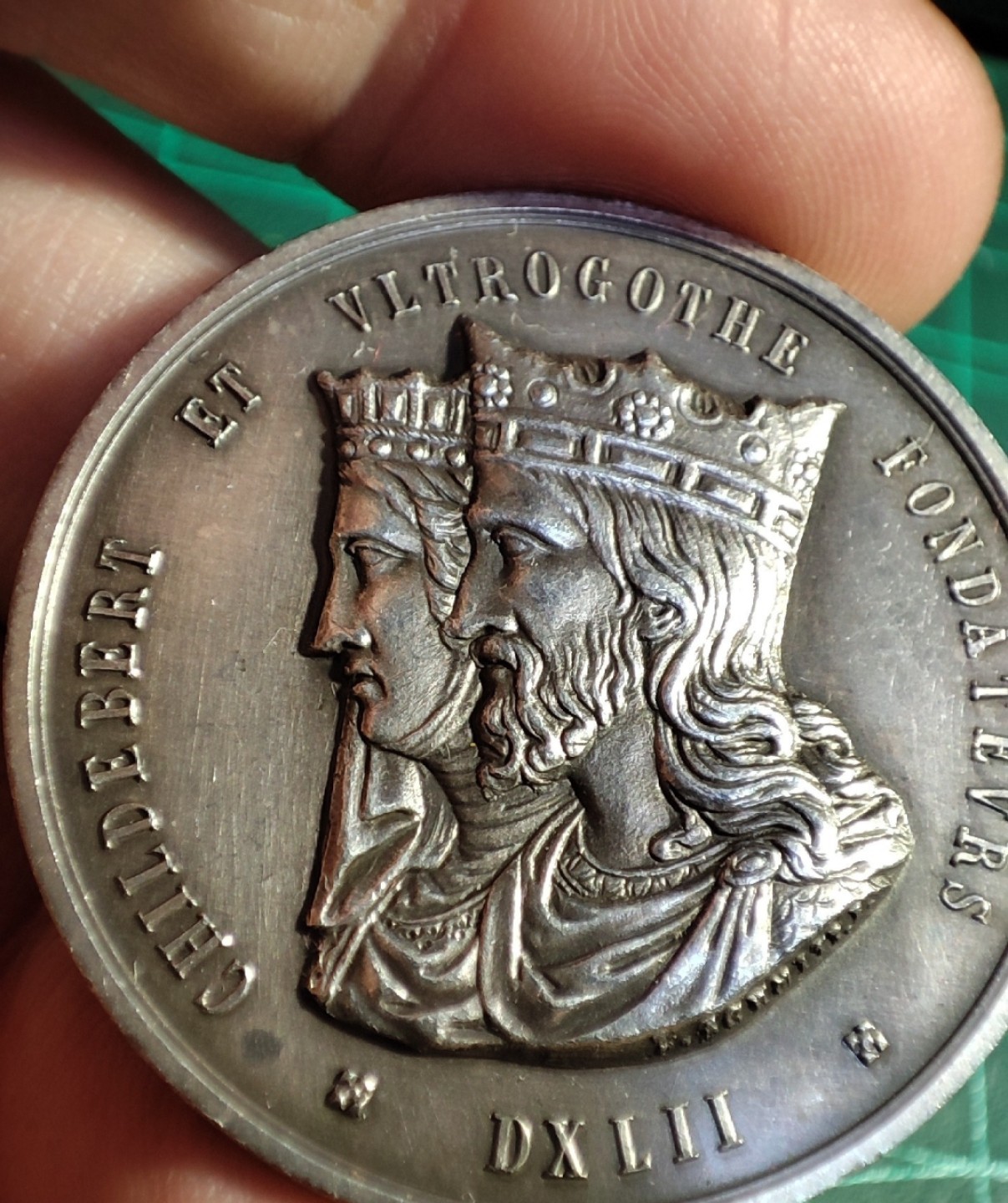 gush小明20221011周二 法国银章丰饶角边铭