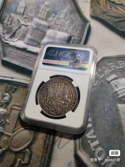 gush小明20221011周二 NGC兴登堡1927银章代5马克