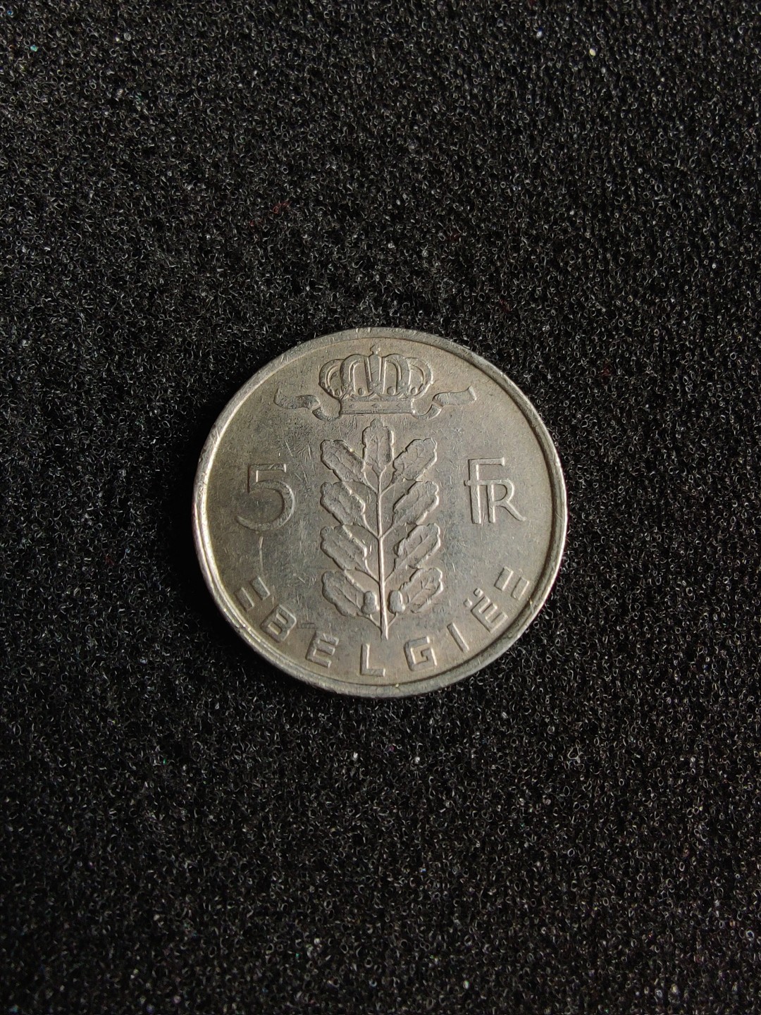♥一只鱼（世界钱币第四期） 比利时5法郎