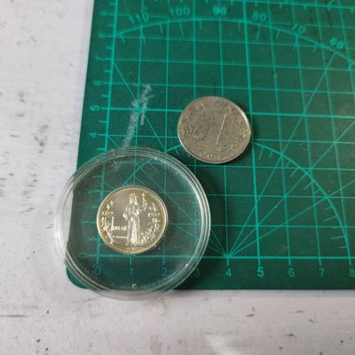 gush小明20221011周二 86法国小银章带证 巴黎造币厂复刻1789银币