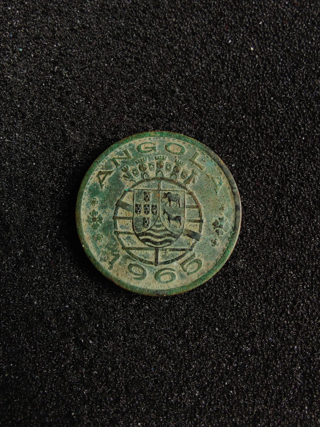 ♥一只鱼（世界钱币第四期） 葡属安哥拉1埃斯库多