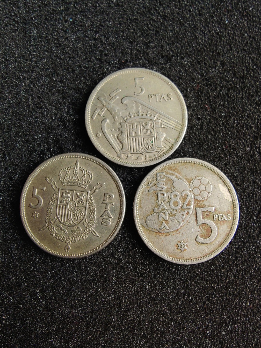 ♥一只鱼（世界钱币第四期） 西班牙5比塞塔