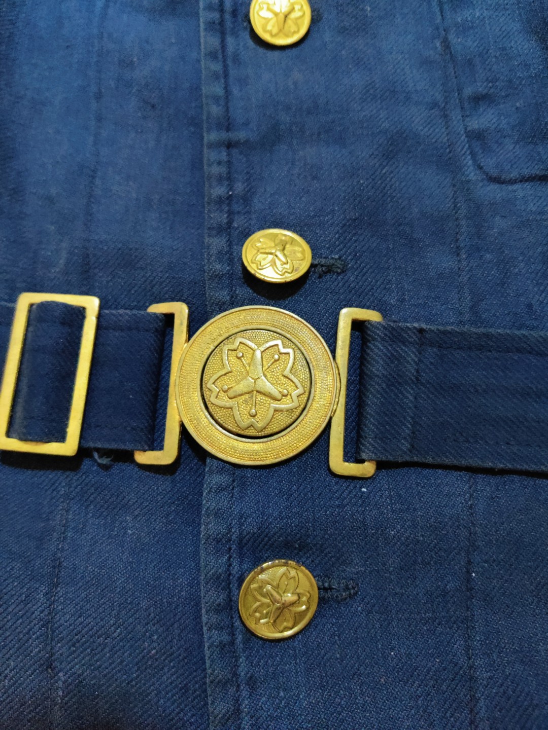 第五期 全场0元起拍 咸鱼国勋章拍卖专场10月16日下午6：00开始 日本早期50年代消防団制服 带腰带 小码