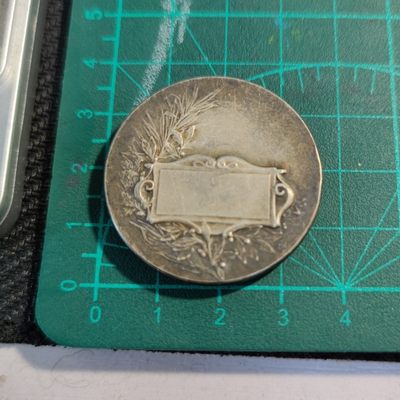 gush小明20221011周二 法国教育类镀银铜章