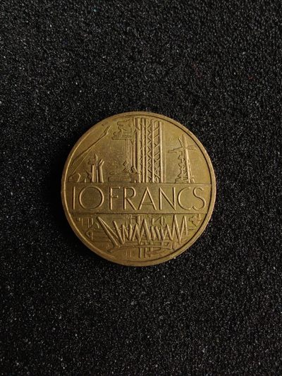 ♥一只鱼（世界钱币第四期） - 法国10法郎