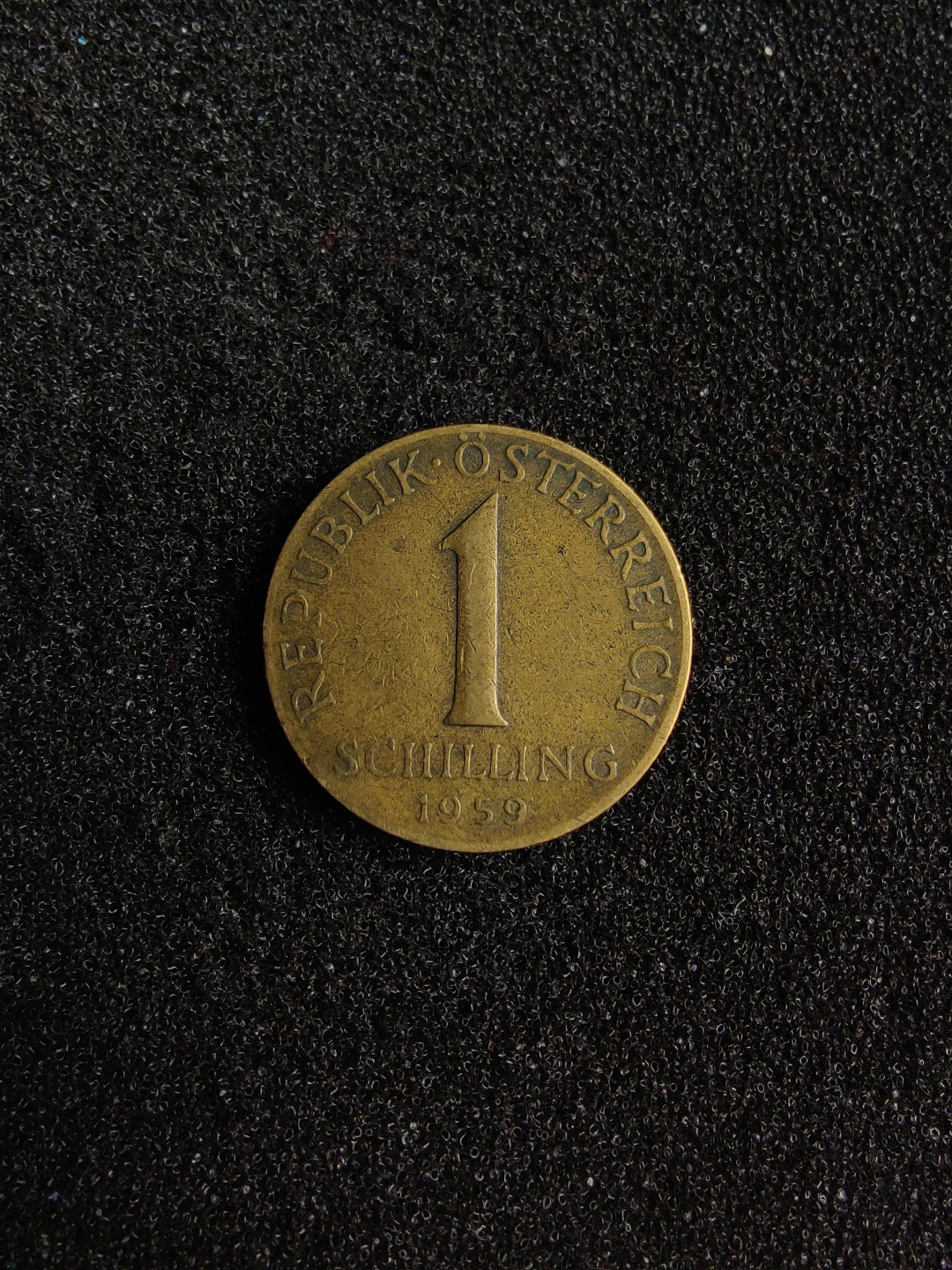 ♥一只鱼（世界钱币第四期） 奥地利1先令