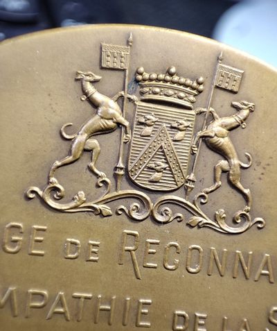 gush小明20221011周二 比利时人物大铜章1913