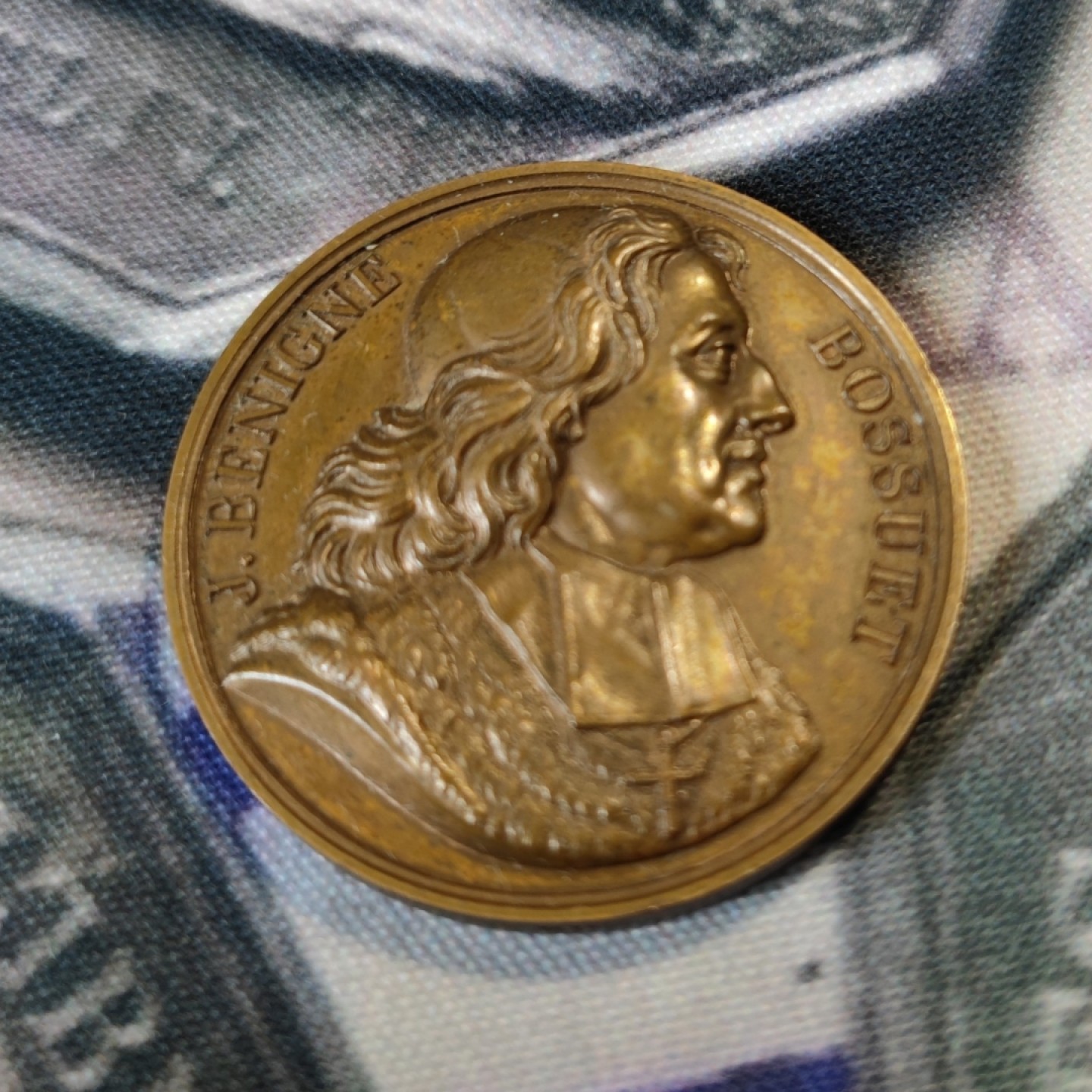 gush小明20221011周二 1977法国铜章