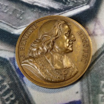 gush小明20221011周二 1977法国铜章