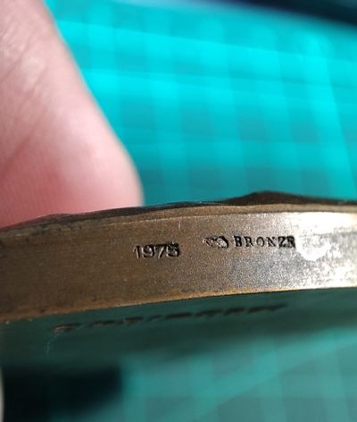 gush小明20221011周二 1975法国铜章