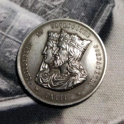 gush小明20221011周二 法国银章丰饶角边铭