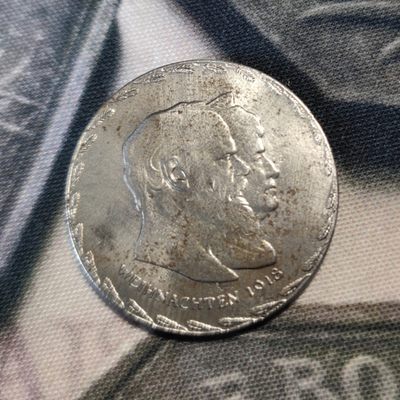 gush小明20221011周二 巴伐利亚路德维希三世金婚铁章1918