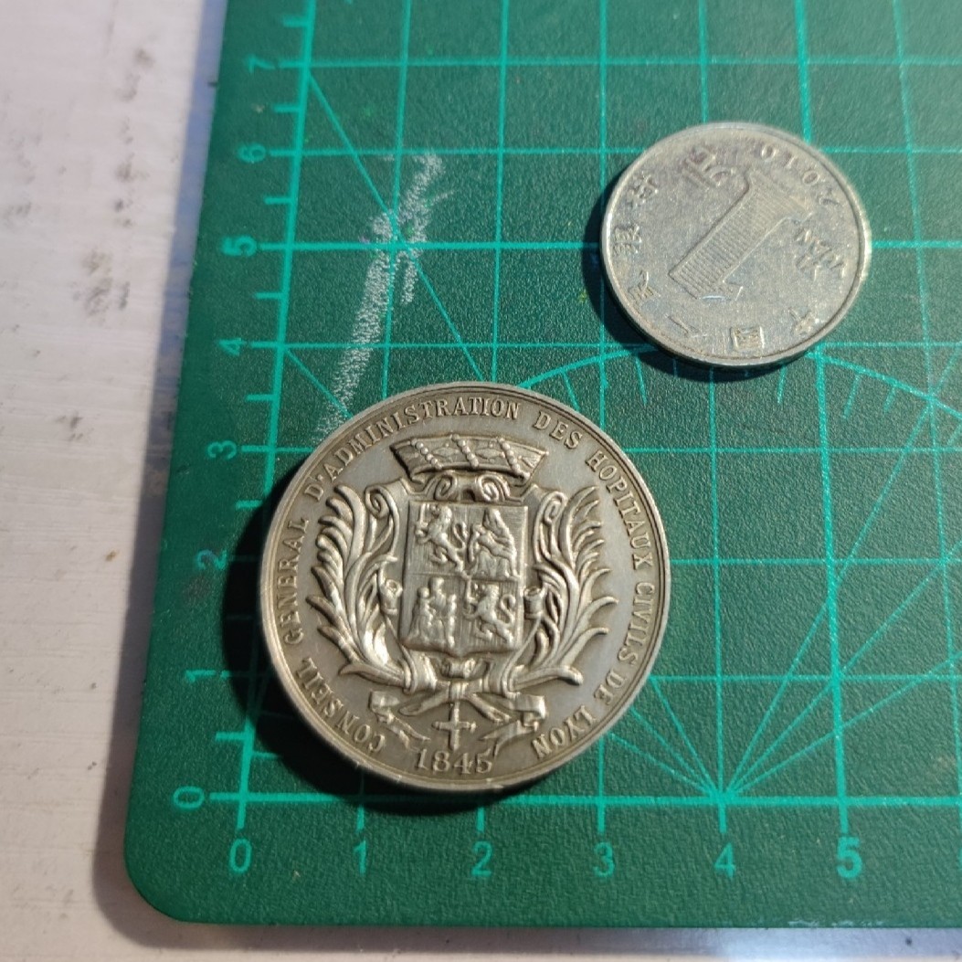 gush小明20221011周二 法国银章丰饶角边铭