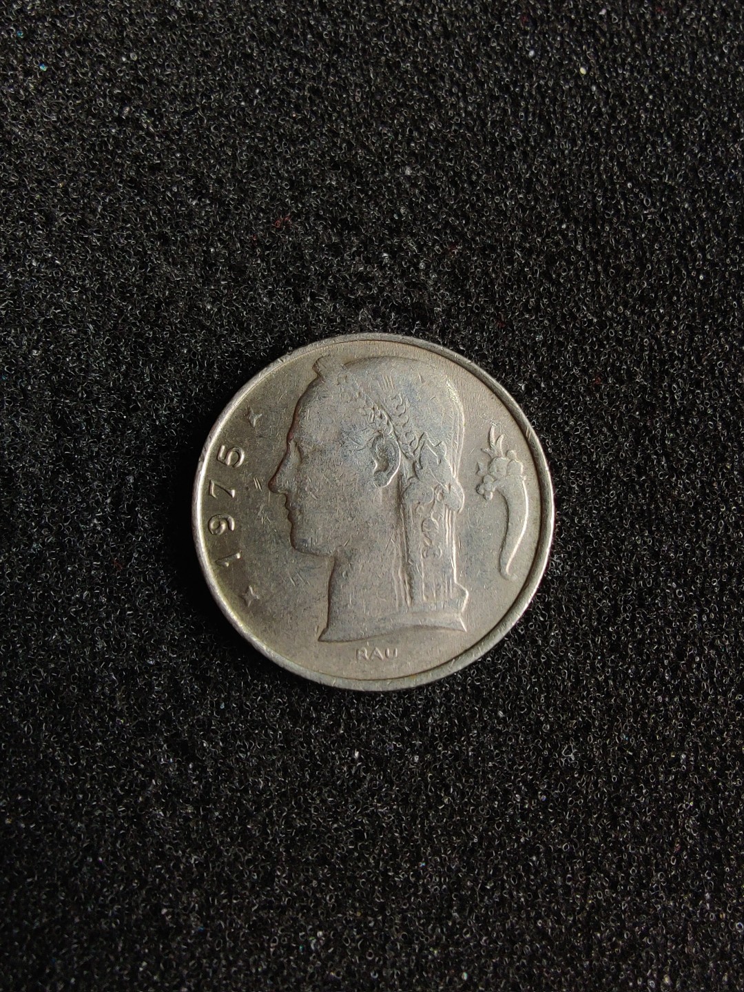 ♥一只鱼（世界钱币第四期） 比利时5法郎