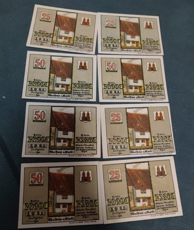 gush小明20221011周二 德1921安哈尔特8张全新顺丰包邮