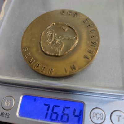 gush小明20221011周二 芬兰艺术麦朵尔铜章1962