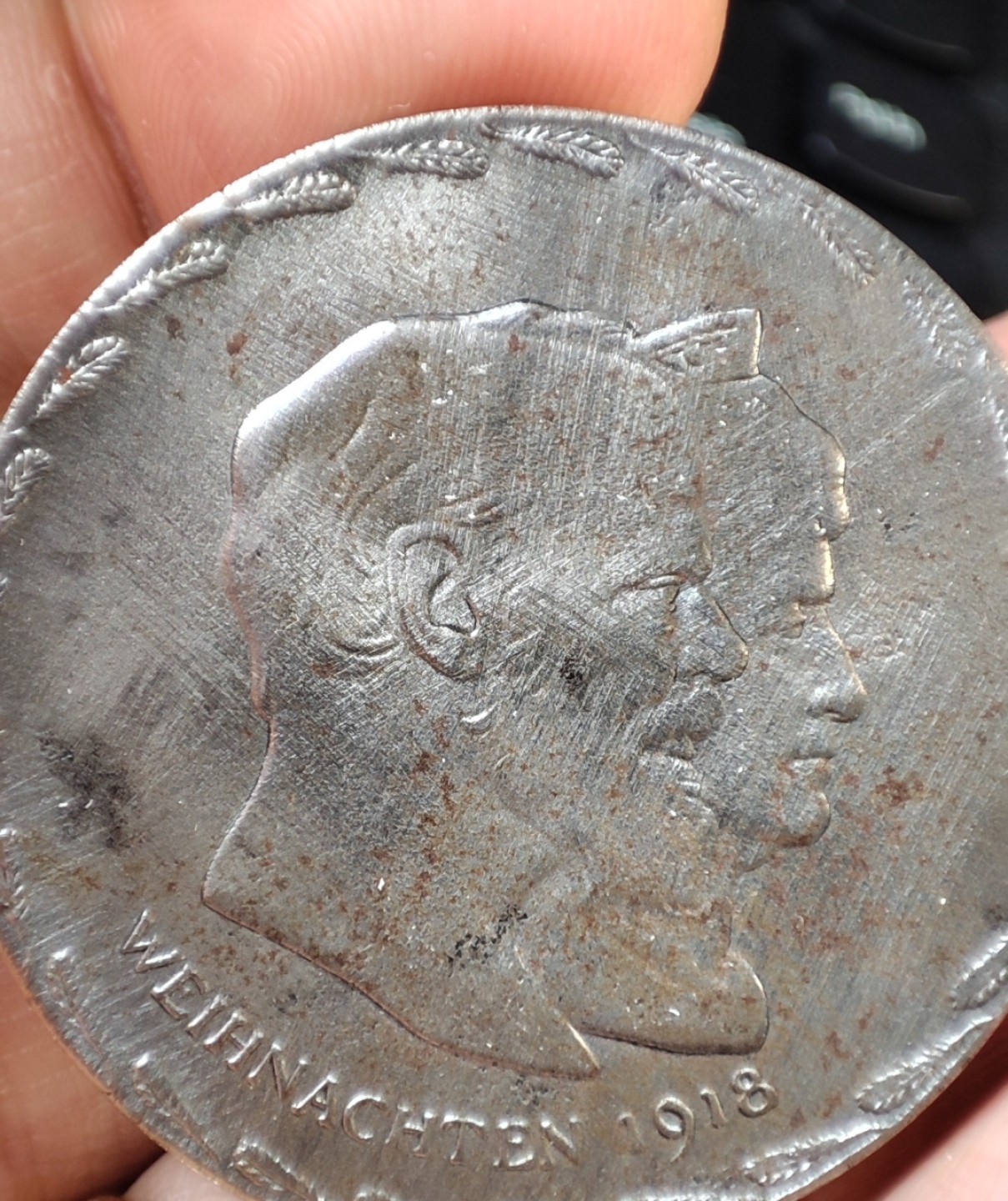 gush小明20221011周二 巴伐利亚路德维希三世金婚铁章1918