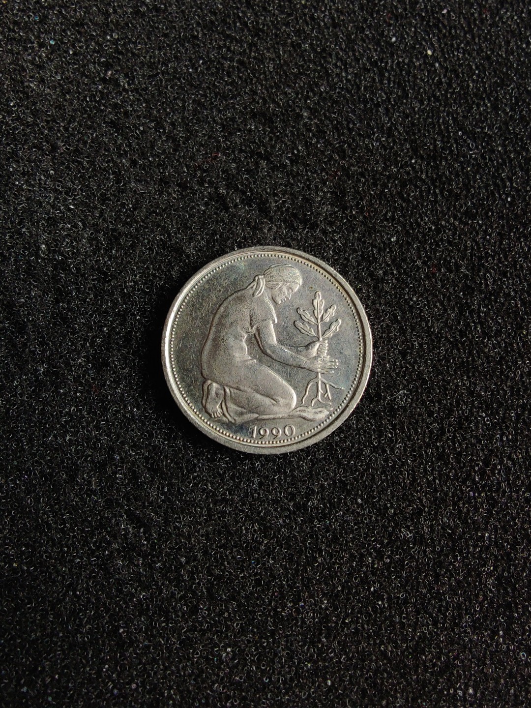 ♥一只鱼（世界钱币第四期） 德国50芬尼