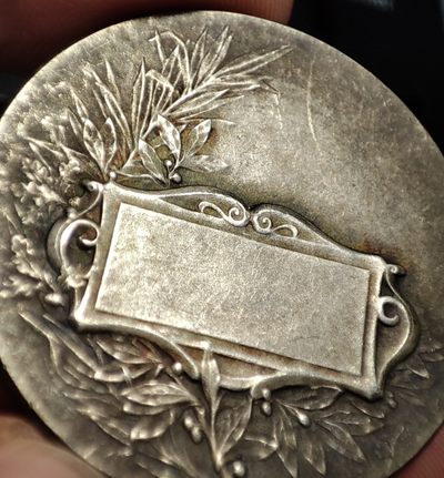 gush小明20221011周二 法国教育类镀银铜章