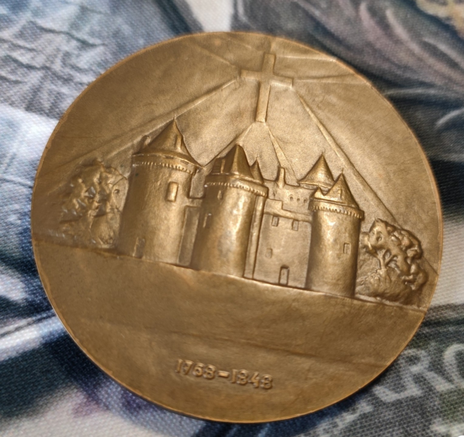 gush小明20221011周二 1975法国铜章