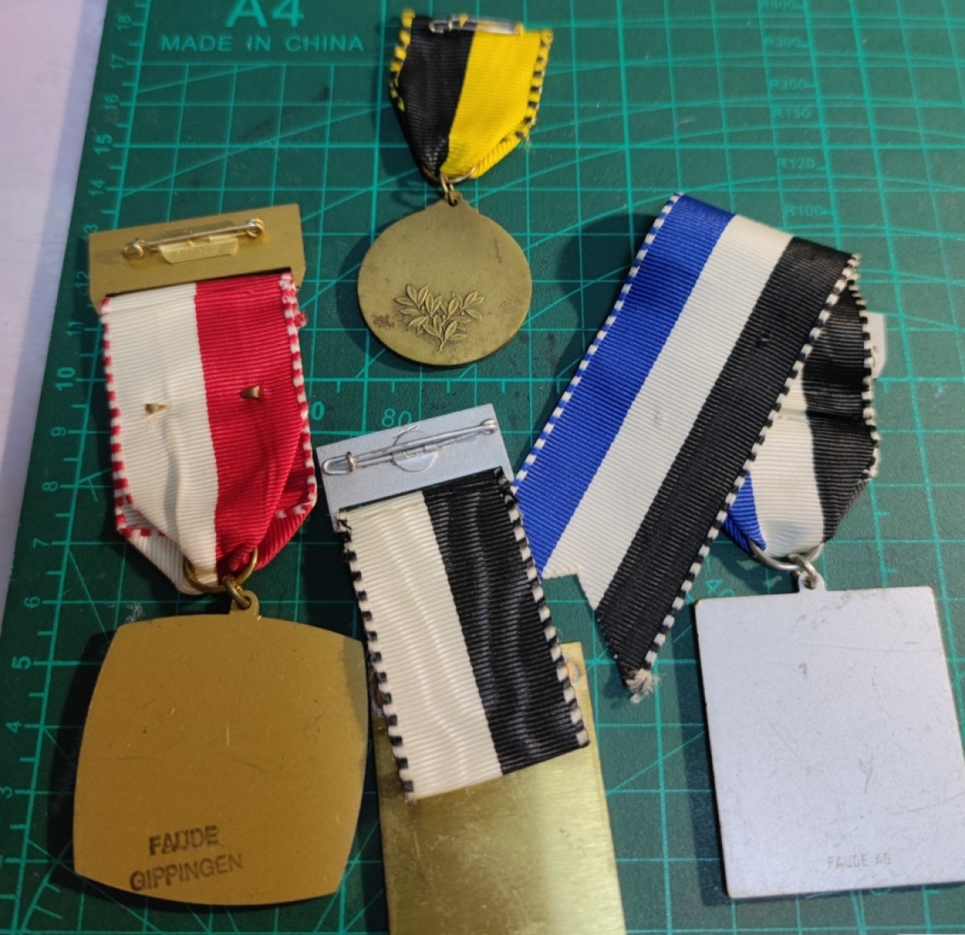 gush小明20221011周二 瑞士射击节纪念章四枚一起顺丰包邮