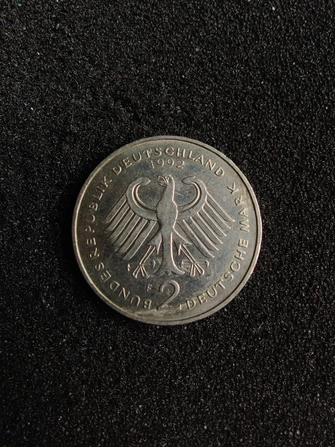 ♥一只鱼（世界钱币第四期） 德国2马克