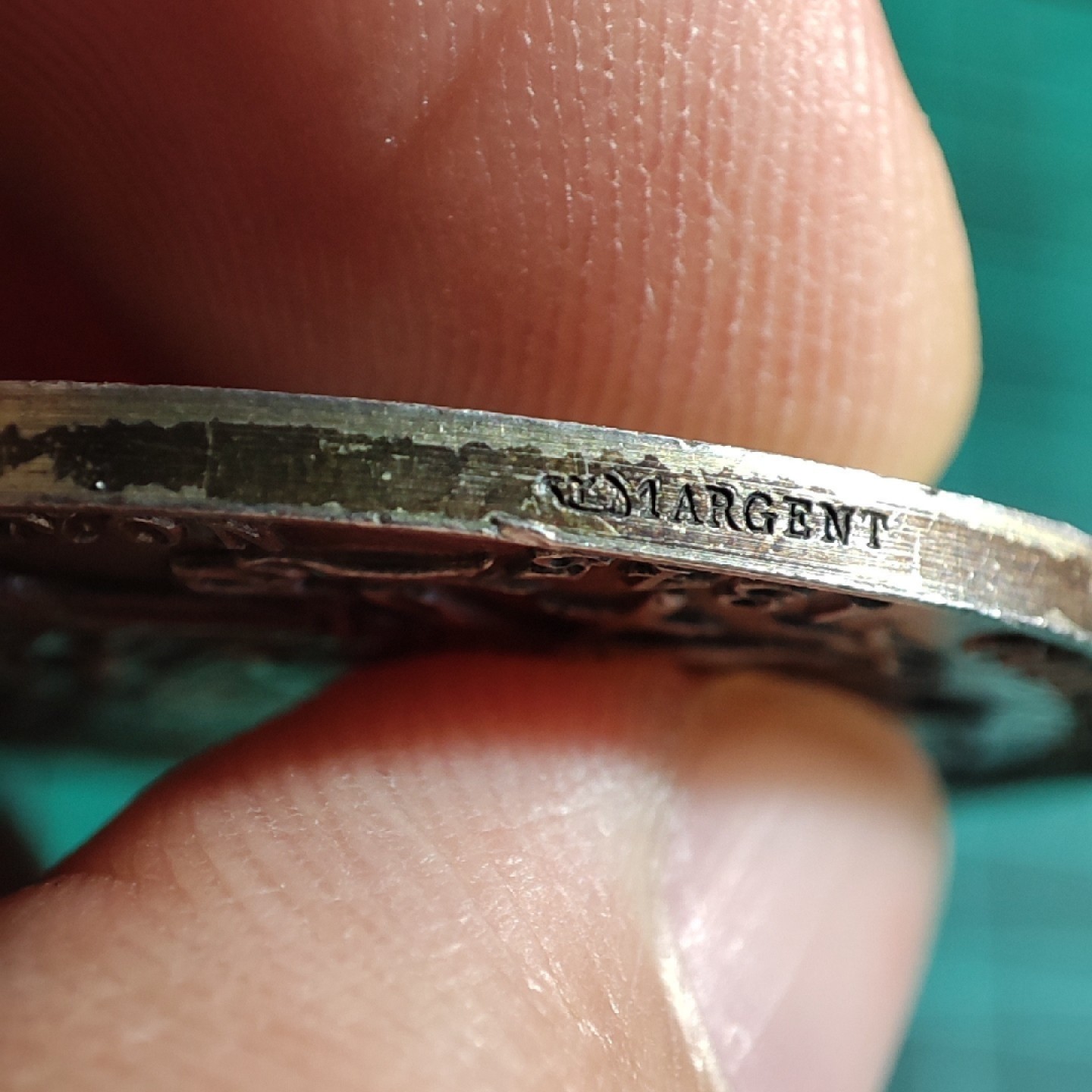 gush小明20221011周二 法国银章丰饶角边铭