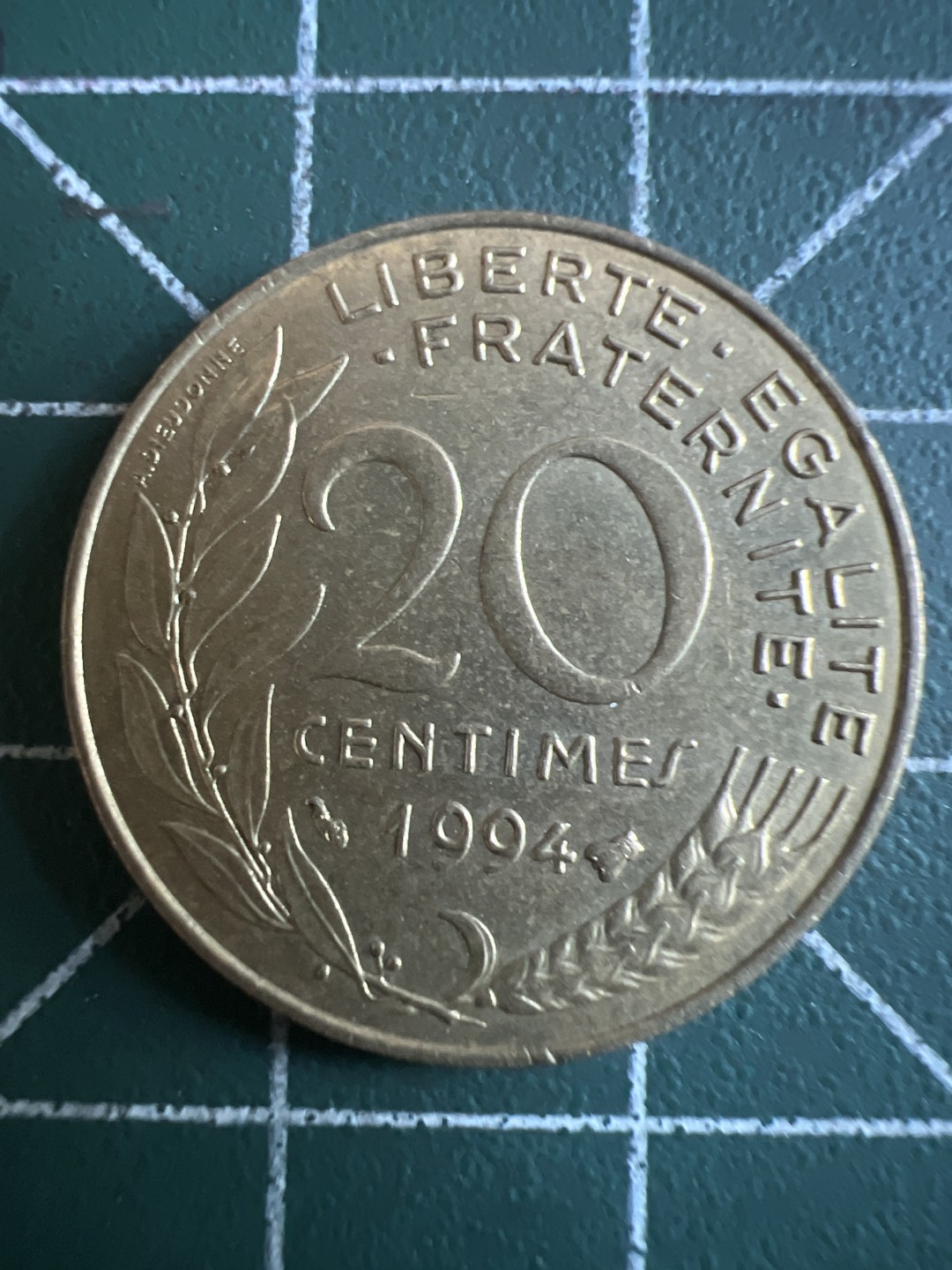 泡泡堂第115期  世界硬币明信片专场（无押金，无佣金，捡漏，全场20包邮，偏远地区除外） 法国20分