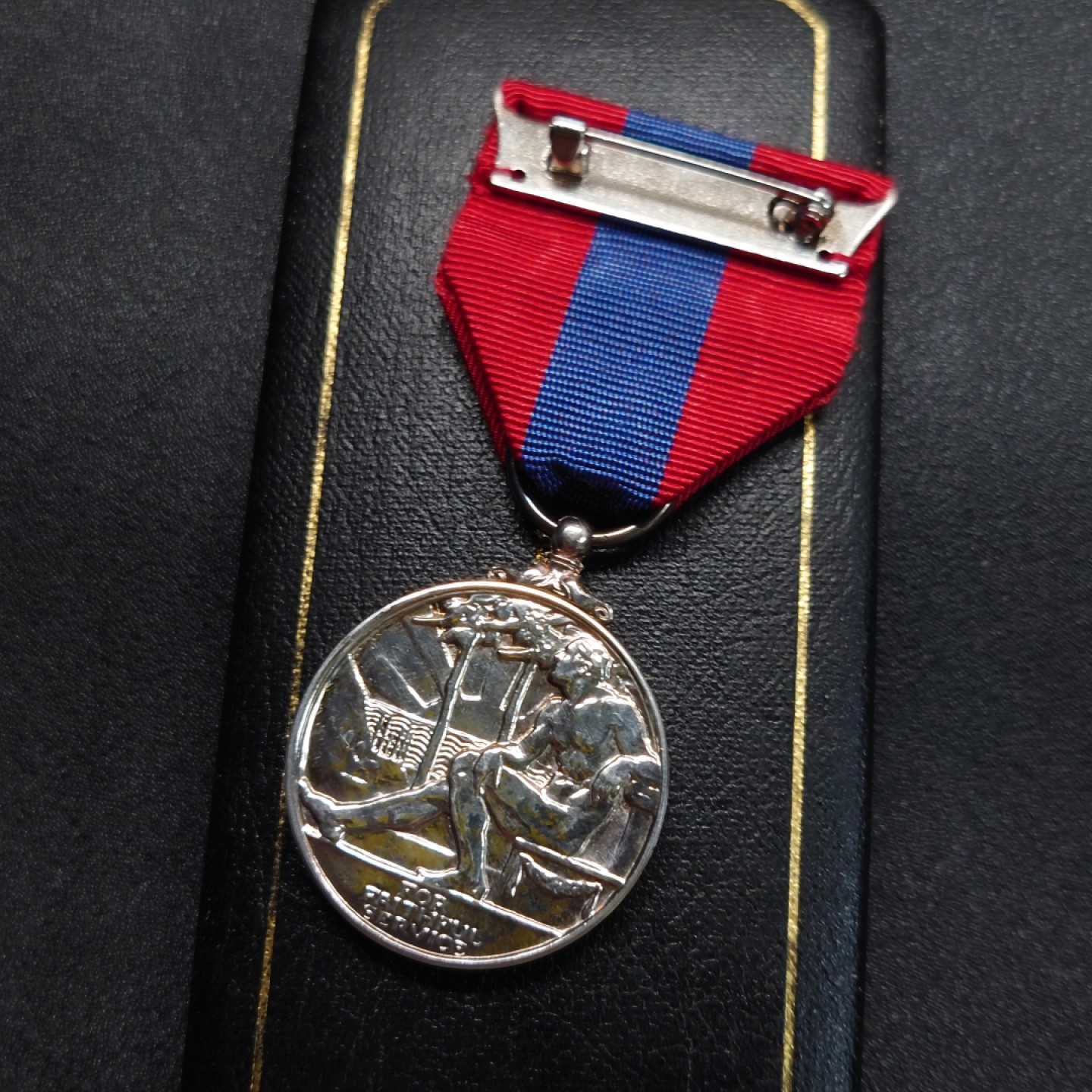 勋章奖章交易所10月15日群拍 英国伊丽莎白二世版帝国服务奖章（银质）