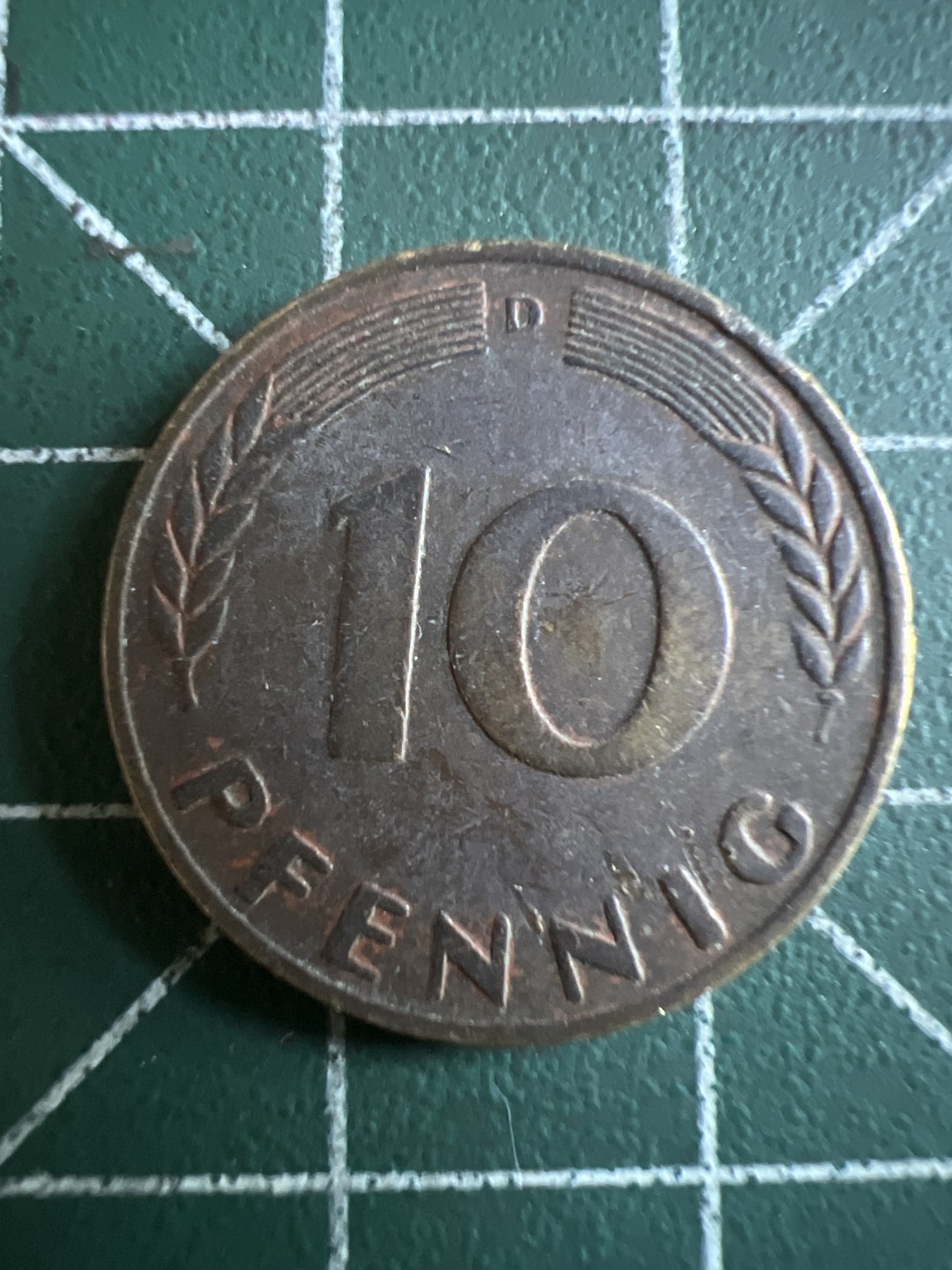 泡泡堂第115期  世界硬币明信片专场（无押金，无佣金，捡漏，全场20包邮，偏远地区除外） 德国十芬尼