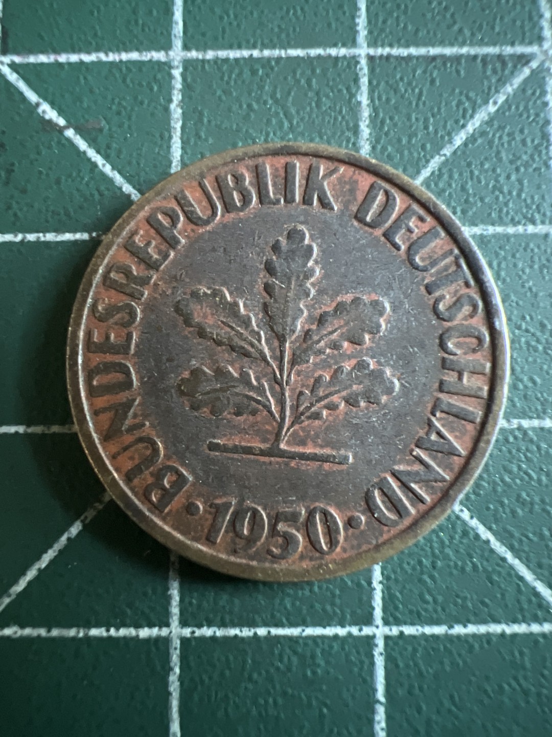 泡泡堂第115期  世界硬币明信片专场（无押金，无佣金，捡漏，全场20包邮，偏远地区除外） 德国十芬尼