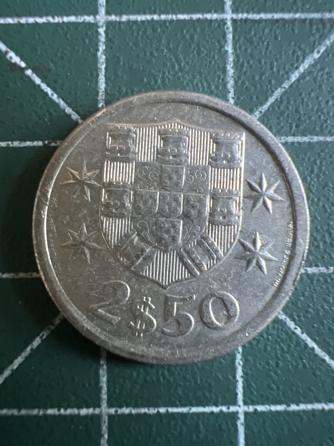 泡泡堂第159期  世界硬币专场（无押金，无佣金，捡漏，全场20包邮，偏远地区除外） 葡萄牙25分