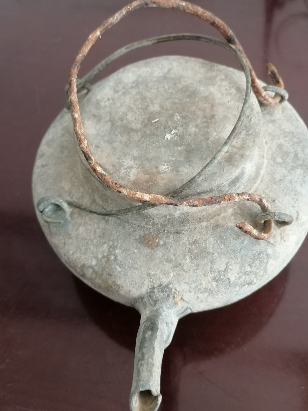 保真古钱杂件专场 老锡壶