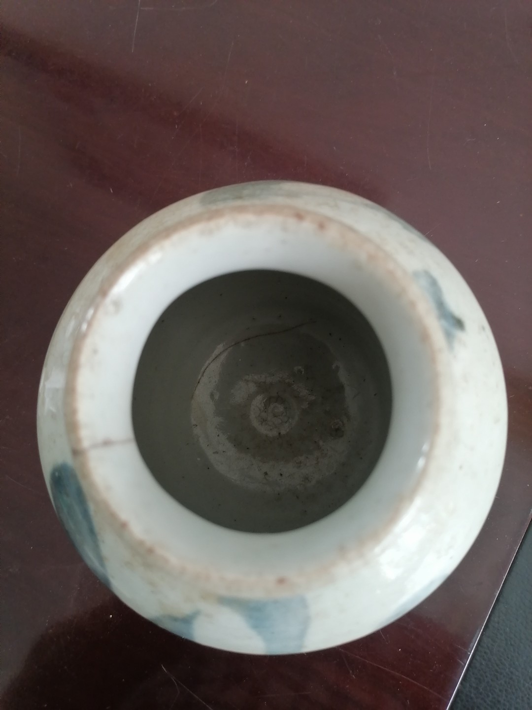 保真古币杂项专场 清末青花罐
