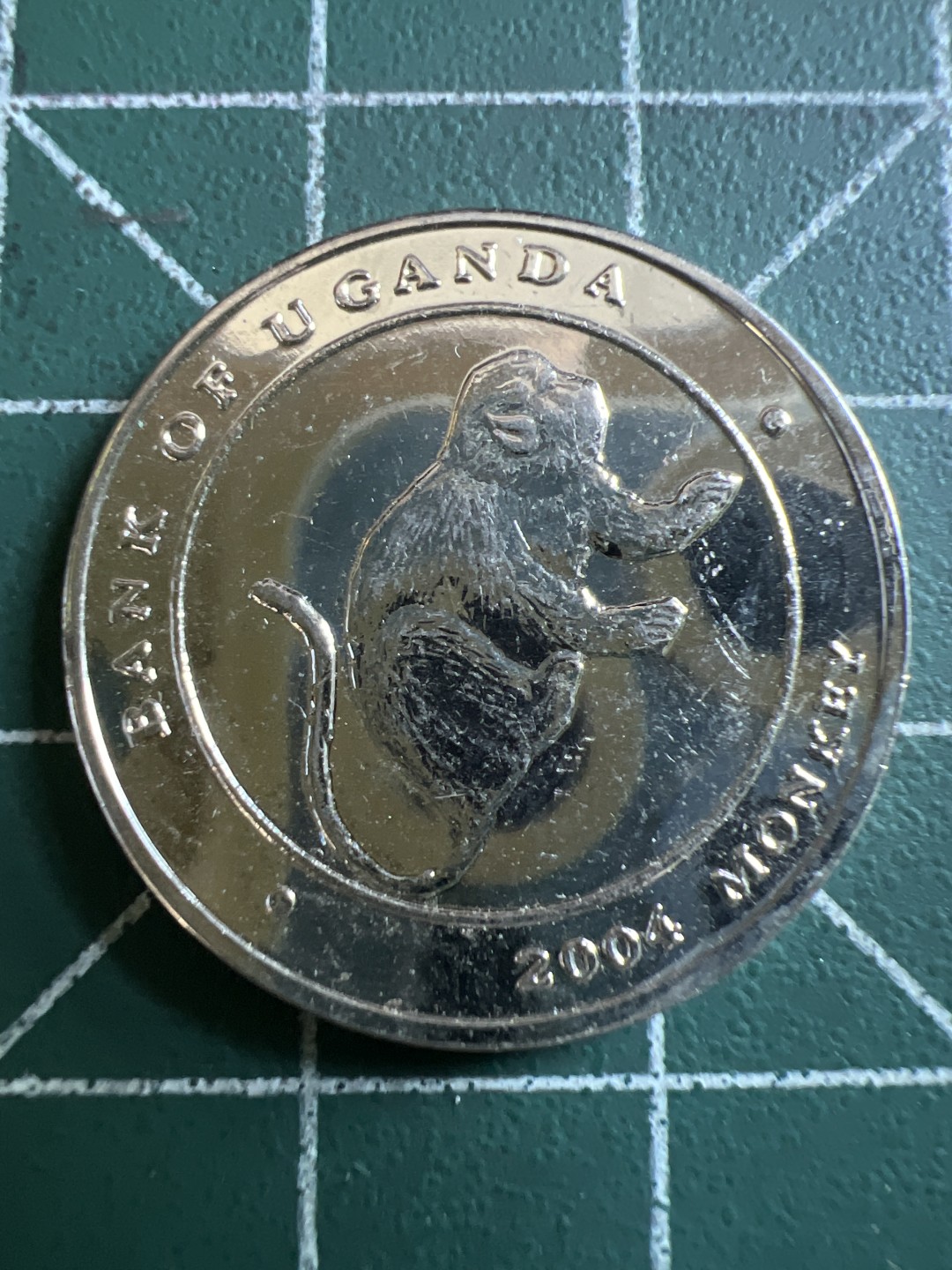 泡泡堂第113期  世界硬币明信片邮票专场（无押金，无佣金，捡漏，全场20包邮，偏远地区除外） 乌干达猴子