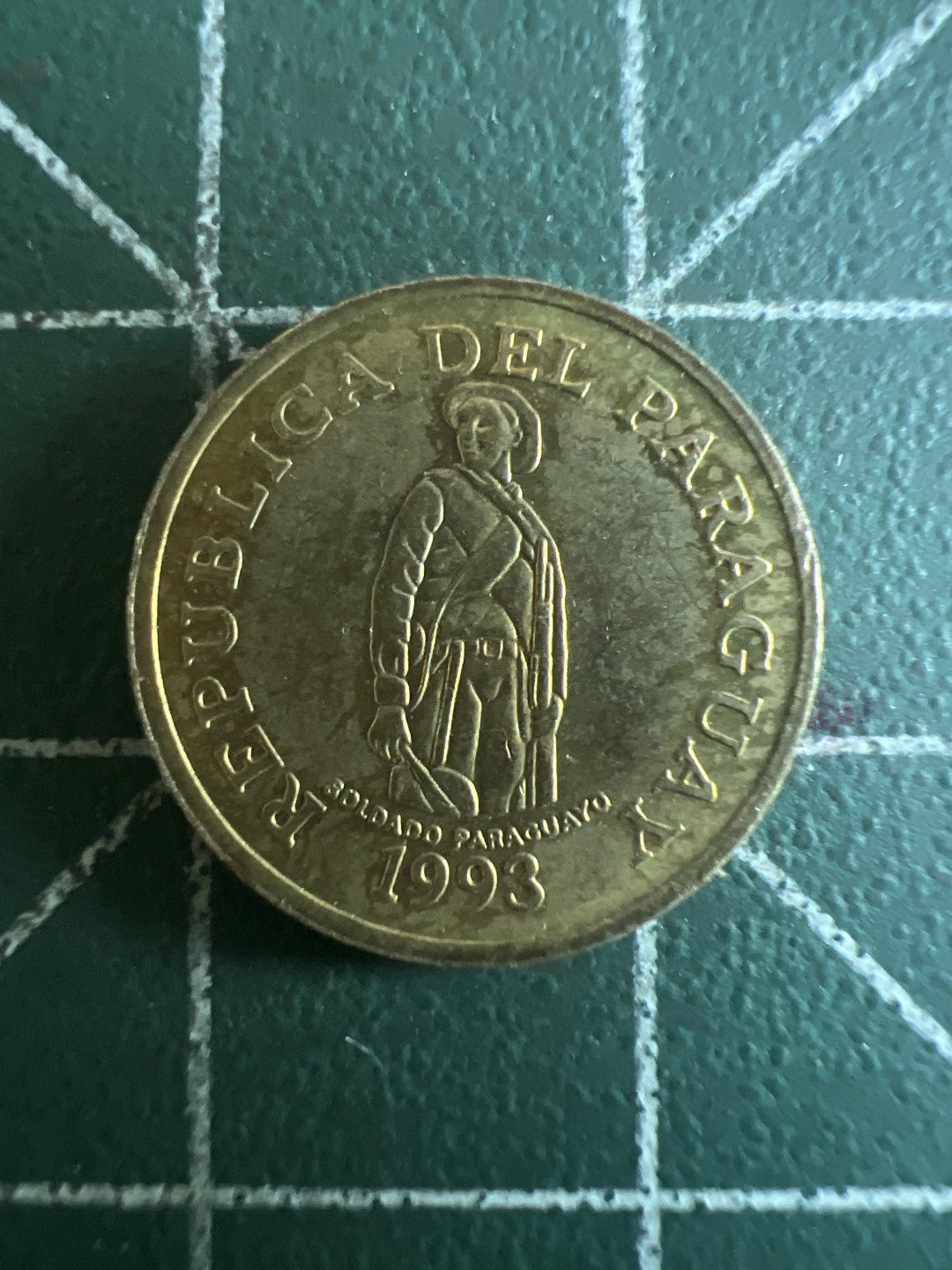 泡泡堂第115期  世界硬币明信片专场（无押金，无佣金，捡漏，全场20包邮，偏远地区除外） 巴拉圭一分