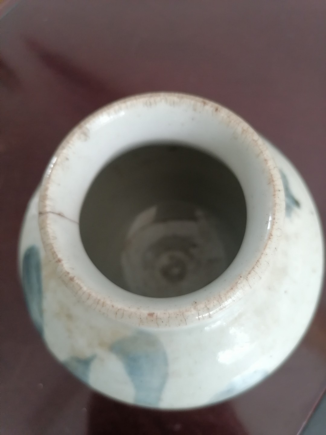 保真古币杂项专场 清末青花罐